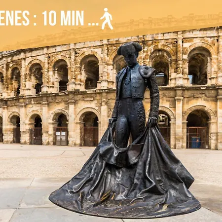Апартаменты La Nimoise Elegant , Clim Maisoncarreeconciergerie