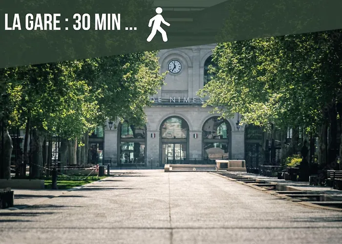 La Nimoise T2 Avec Climatisation Et Netflix Centre Apartmán Nîmes